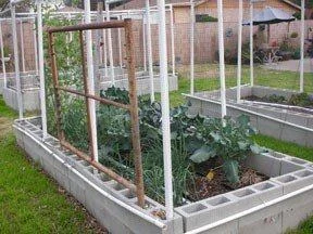 Raised Bed Frames Cinder Block